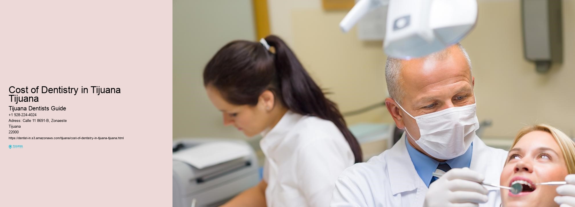 Cost of Dentistry in Tijuana Tijuana